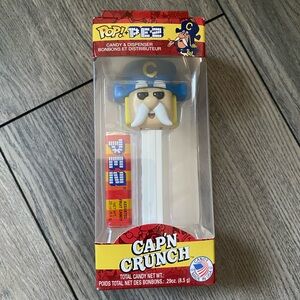 NEW Funko Pop Pez Dispenser CAP'N CRUNCH WHITE STEM